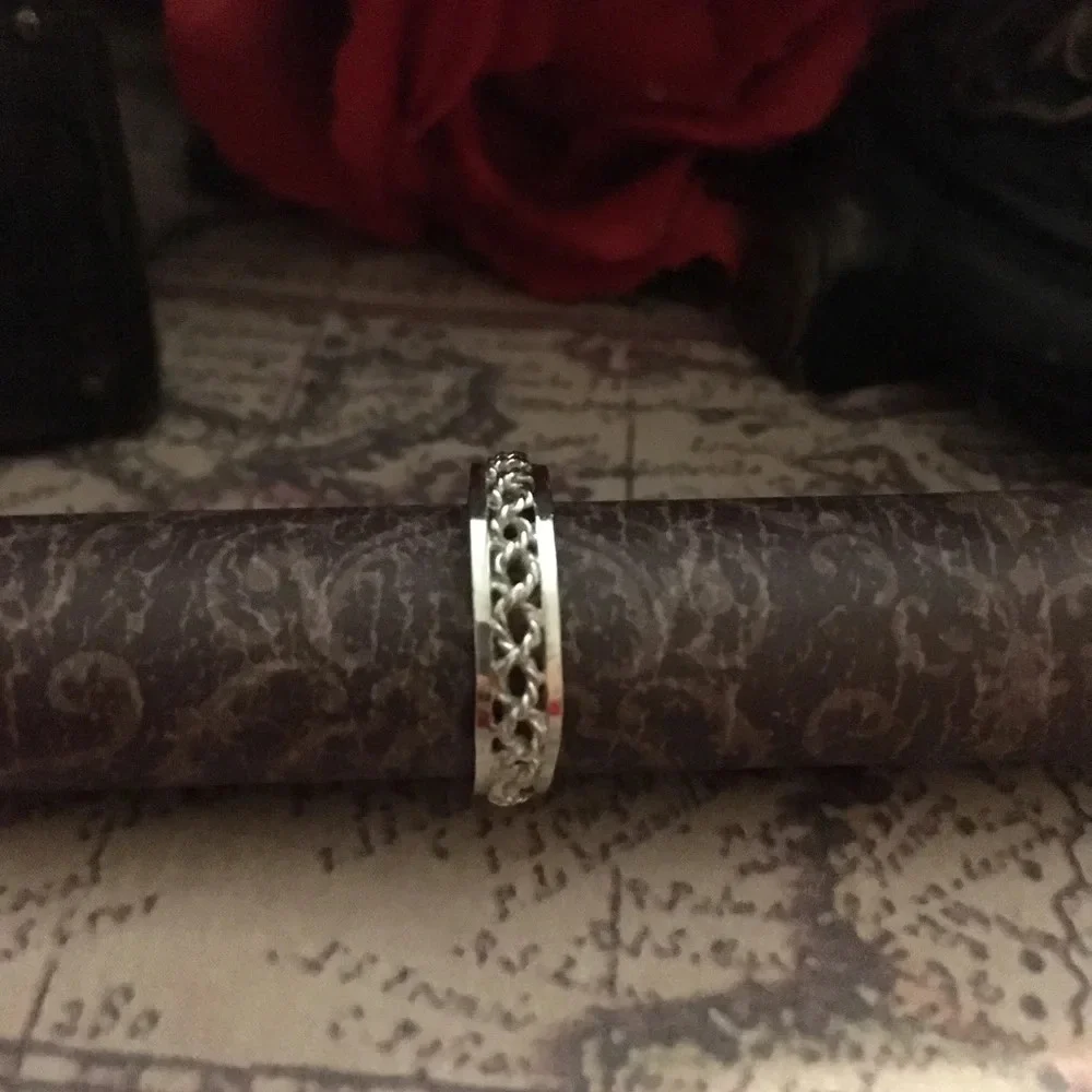 Silver Rope Ring - Picture 5 of 8